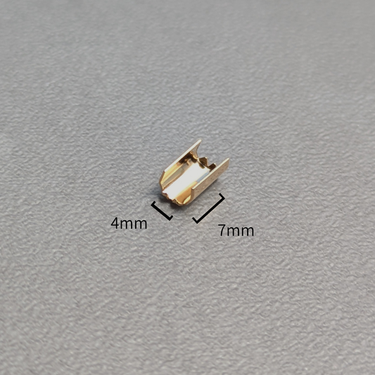 Size S, gold clasp, 20 pieces