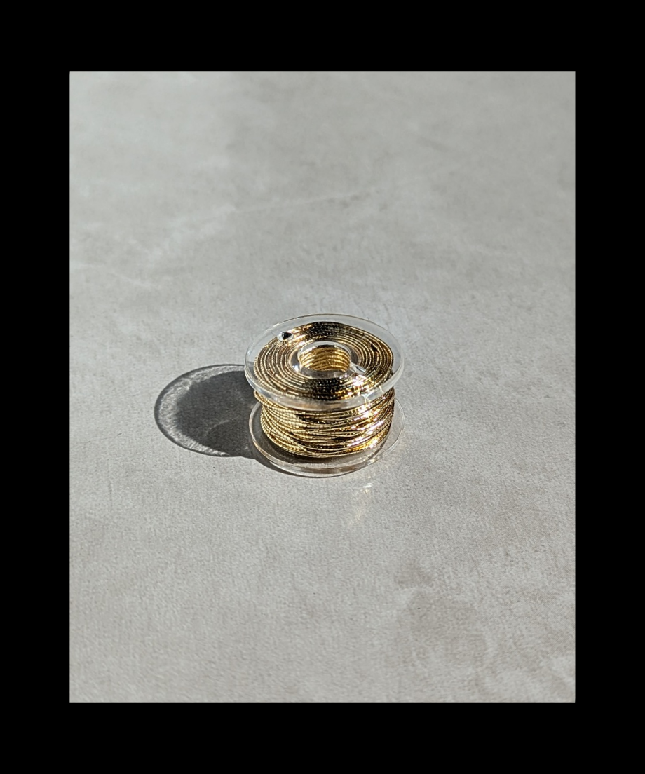 ■ゴールド　0.5mmゴム 5m